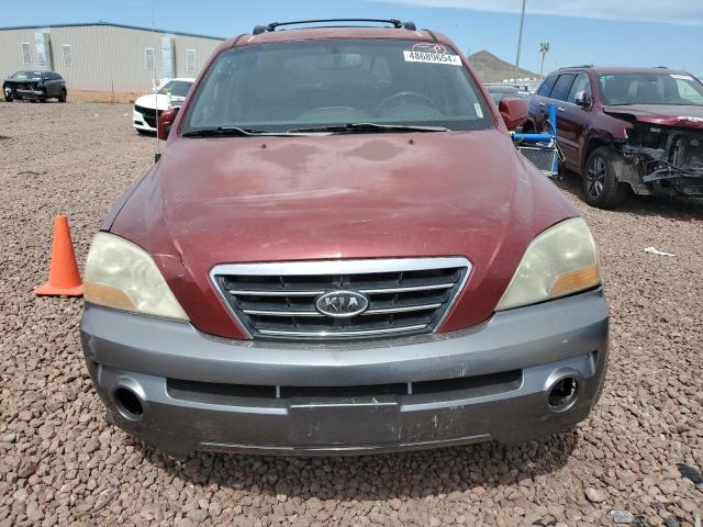 KNDJD736175680750 - 2007 KIA SORENTO EX BURGUNDY photo 5