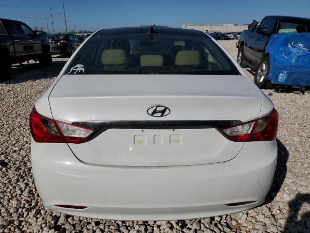 5NPEC4ACXBH274504 - 2011 HYUNDAI SONATA SE WHITE photo 6