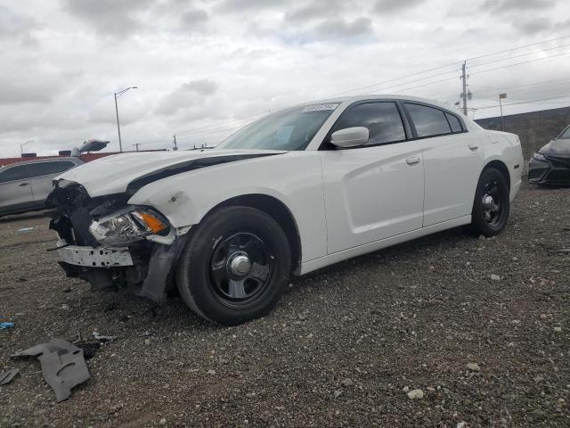 2C3CDXAG2DH715938 - 2013 DODGE CHARGER POLICE WHITE photo 1
