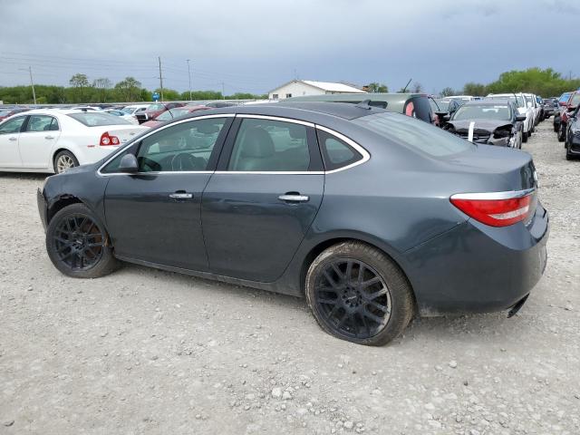 1G4PP5SK7C4177420 - 2012 BUICK VERANO GRAY photo 2