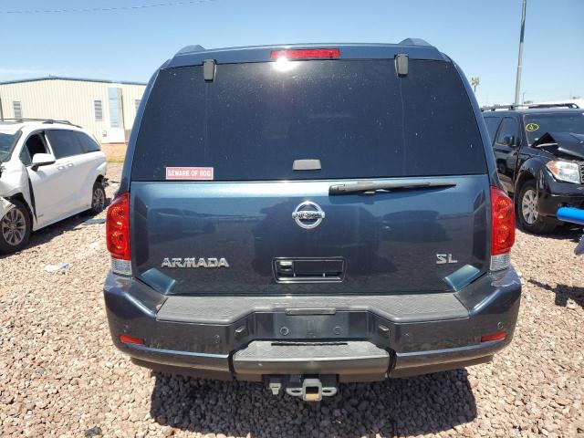 5N1AA0NC4EN603141 - 2014 NISSAN ARMADA SV BLUE photo 6