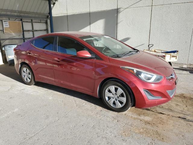 5NPDH4AE3GH702287 - 2016 HYUNDAI ELANTRA SE RED photo 4