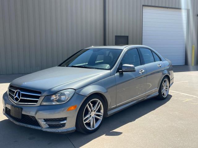 WDDGF4HBXER312846 - 2014 MERCEDES-BENZ C 250 GRAY photo 2