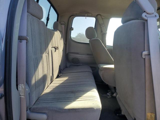 5TBBT441XYS001622 - 2000 TOYOTA TUNDRA ACCESS CAB ვერცხლისფერი ფოტო 10