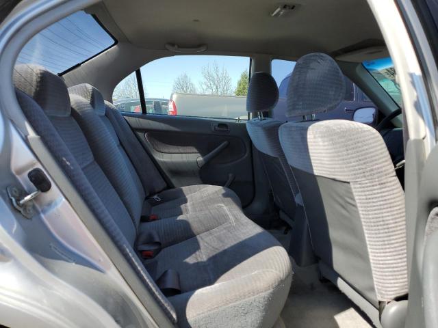 2HGEJ6618YH571590 - 2000 HONDA CIVIC BASE SILVER photo 10