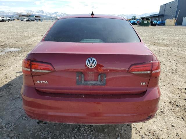 3VW267AJ5GM384742 - 2016 VOLKSWAGEN JETTA S RED photo 6