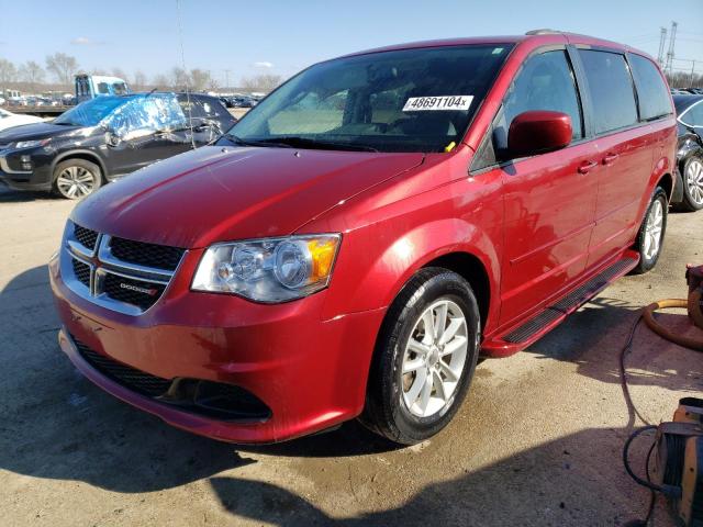 2C4RDGCG4FR517121 - 2015 DODGE GRAND CARA SXT BURGUNDY photo 1