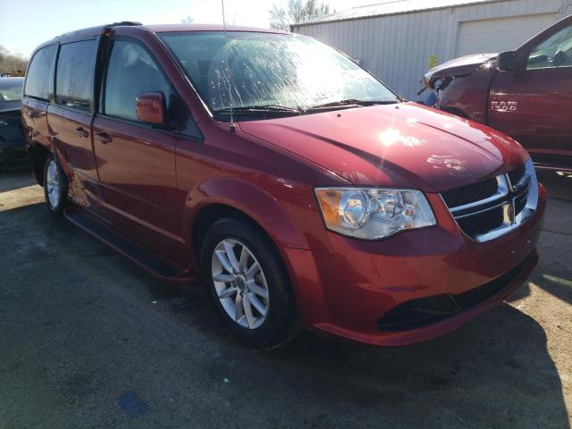 2C4RDGCG4FR517121 - 2015 DODGE GRAND CARA SXT BURGUNDY photo 4