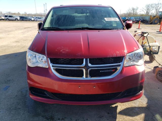 2C4RDGCG4FR517121 - 2015 DODGE GRAND CARA SXT BURGUNDY photo 5