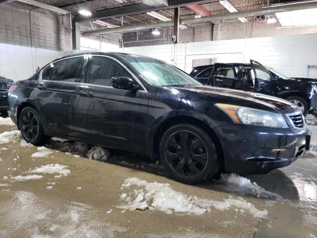 1HGCP26848A072540 - 2008 HONDA ACCORD EXL BLACK photo 4