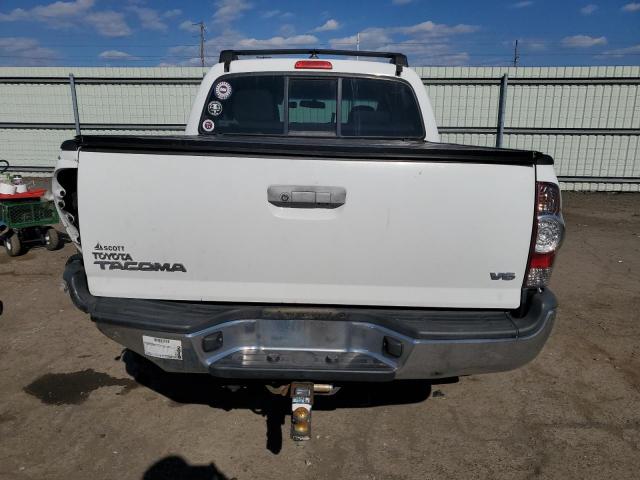 3TMLU4EN4FM167965 - 2015 TOYOTA TACOMA DOUBLE CAB WHITE photo 6