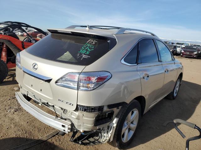 2T2BK1BA2BC114021 - 2011 LEXUS RX 350 CREAM photo 3