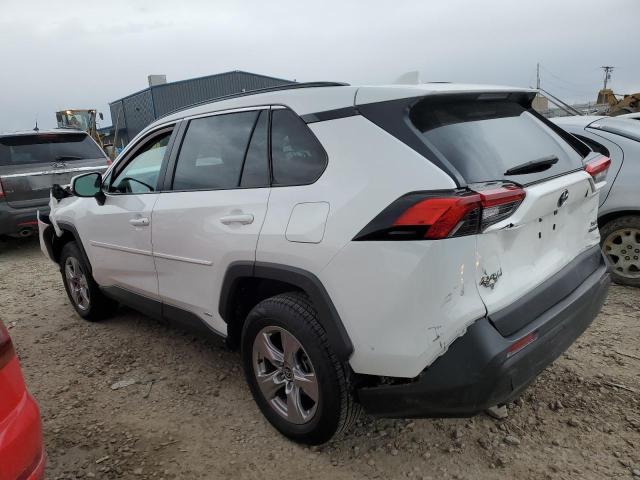 2T3RWRFV9NW142265 - 2022 TOYOTA RAV4 XLE WHITE photo 2