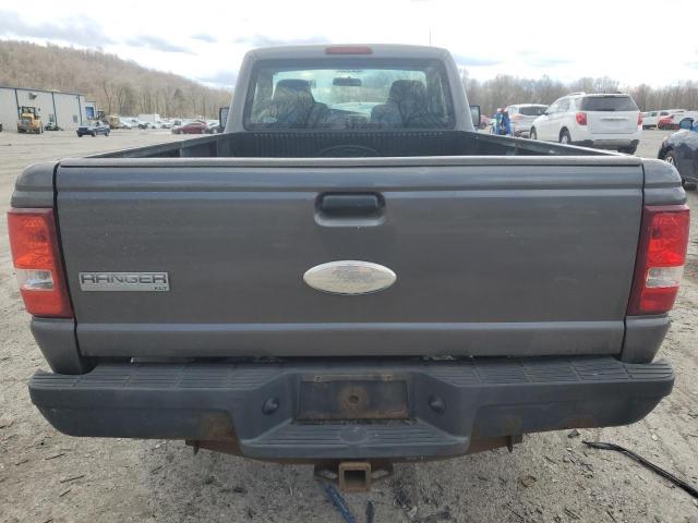 1FTYR10D59PA30651 - 2009 FORD RANGER GRAY photo 6