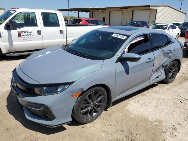 SHHFK7H66MU208170 - 2021 HONDA CIVIC EX GRAY photo 1