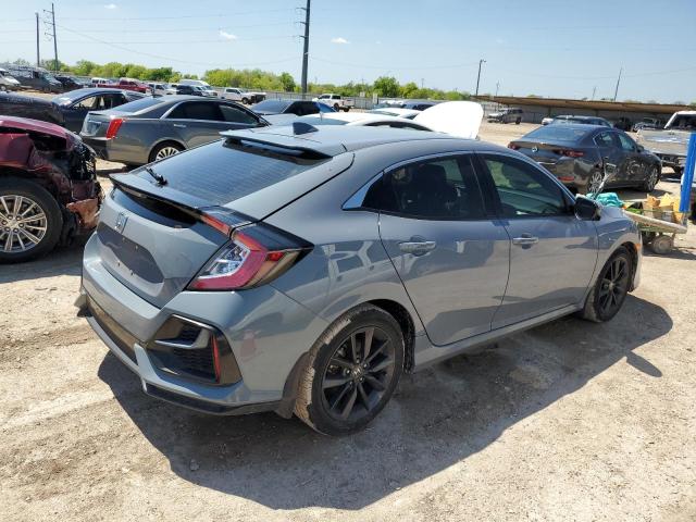 SHHFK7H66MU208170 - 2021 HONDA CIVIC EX GRAY photo 3