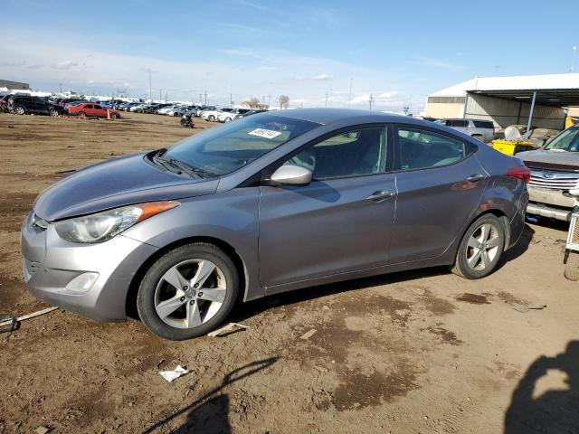 KMHDH4AE9CU426953 - 2012 HYUNDAI ELANTRA GLS GRAY photo 1