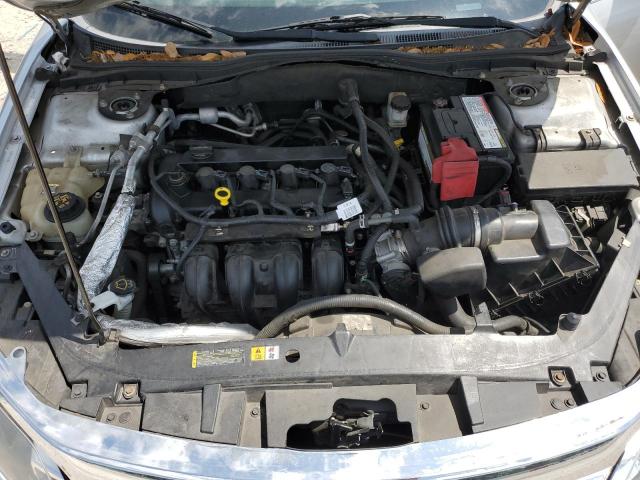 3FAHP0HA4BR223324 - 2011 FORD FUSION SE SILVER photo 11