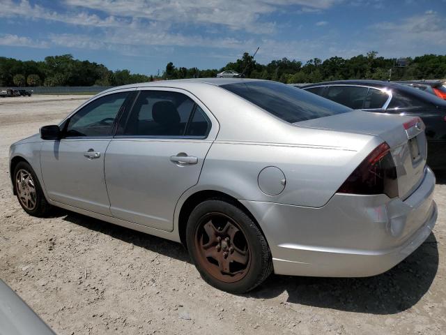 3FAHP0HA4BR223324 - 2011 FORD FUSION SE SILVER photo 2