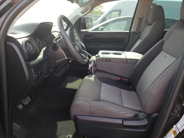 5TFRM5F18EX077688 - 2014 TOYOTA TUNDRA DOUBLE CAB SR/SR5 BLACK photo 7