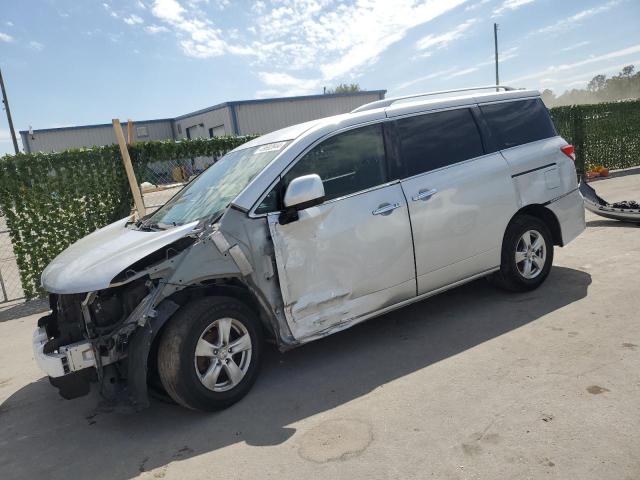 JN8AE2KP4G9154944 - 2016 NISSAN QUEST S SILVER photo 1