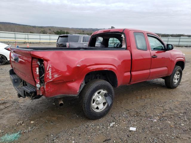 5TFSX5EN3JX063169 - 2018 TOYOTA TACOMA ACCESS CAB RED photo 3