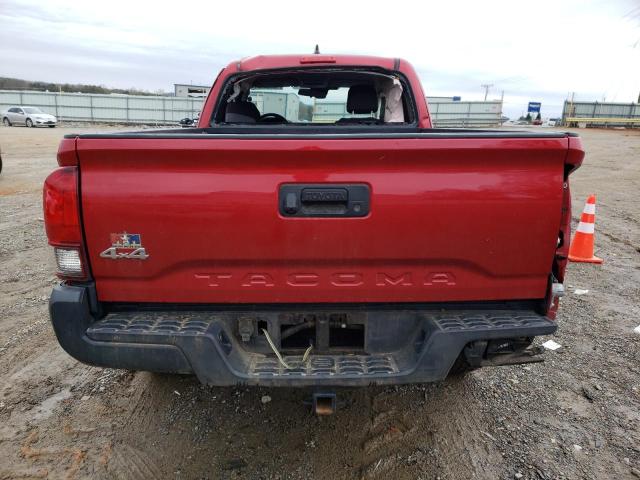 5TFSX5EN3JX063169 - 2018 TOYOTA TACOMA ACCESS CAB RED photo 6