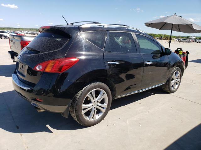 JN8AZ18W69W157863 - 2009 NISSAN MURANO S BLACK photo 3