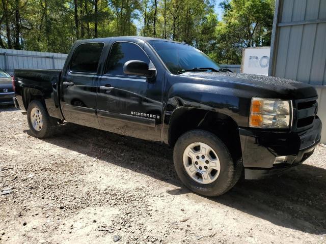 2GCEC13J371649216 - 2007 CHEVROLET SILVERADO C1500 CREW CAB BLACK photo 4