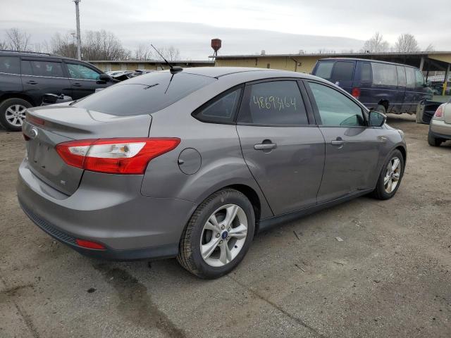 1FADP3F23EL456982 - 2014 FORD FOCUS SE GRAY photo 3