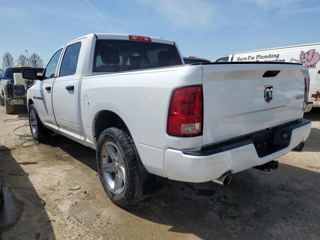 1C6RD7KT9CS340386 - 2012 DODGE 1500 ST WHITE photo 2