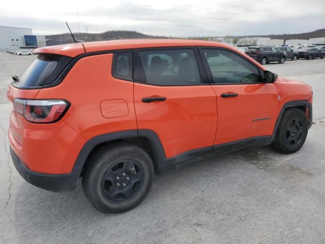 3C4NJCAB1JT133505 - 2018 JEEP COMPASS SPORT ORANGE photo 3