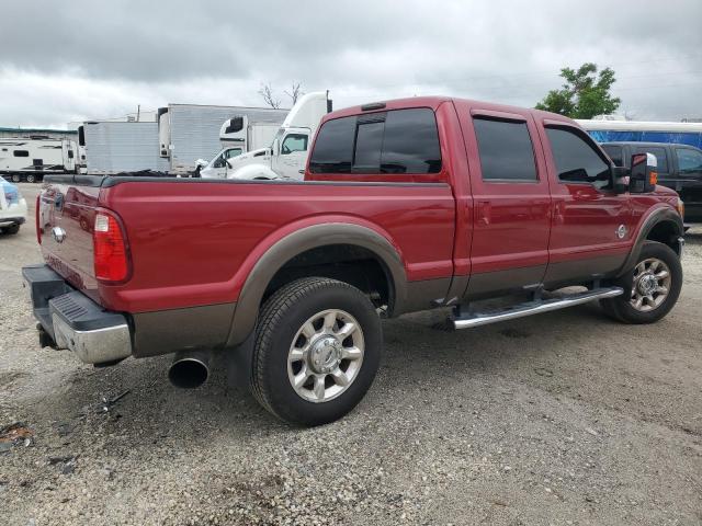 1FT7W2BT8GEA25614 - 2016 FORD F250 SUPER DUTY RED photo 3