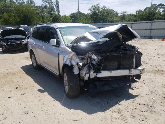 5TDZA3EH6CS025619 - 2012 TOYOTA HIGHLANDER BASE Argent photo 1