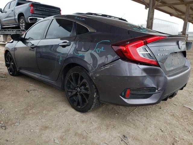 19XFC2F86LE021263 - 2020 HONDA CIVIC SPORT 灰色 照片 2