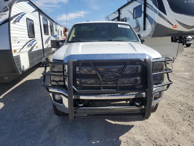 1FT7W2BT4BEC25849 - 2011 FORD F250 SUPER DUTY WHITE photo 5