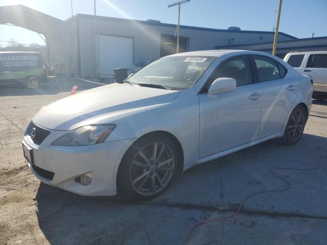 JTHBE262285017247 - 2008 LEXUS IS 350 WHITE photo 1