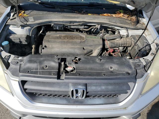 2HKYF18584H531687 - 2004 HONDA PILOT EXL SILVER photo 11