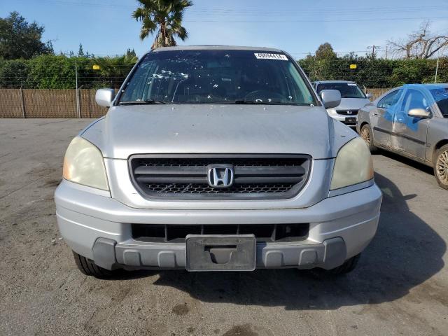 2HKYF18584H531687 - 2004 HONDA PILOT EXL SILVER photo 5