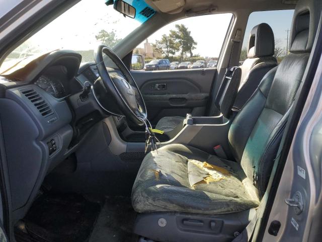 2HKYF18584H531687 - 2004 HONDA PILOT EXL SILVER photo 7