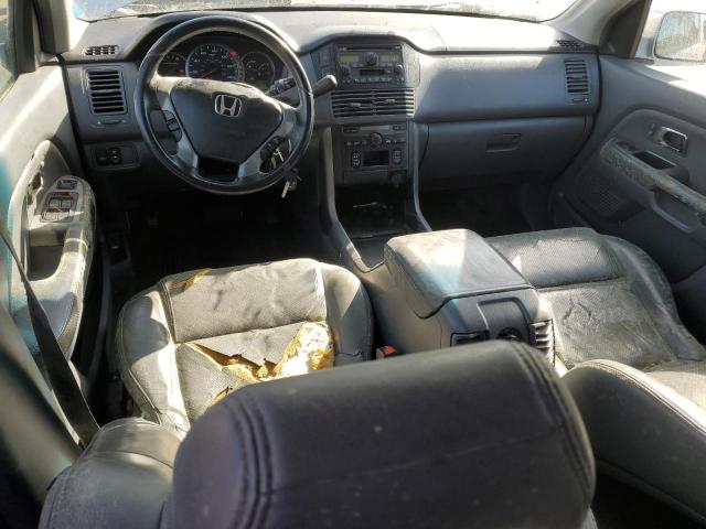 2HKYF18584H531687 - 2004 HONDA PILOT EXL SILVER photo 8