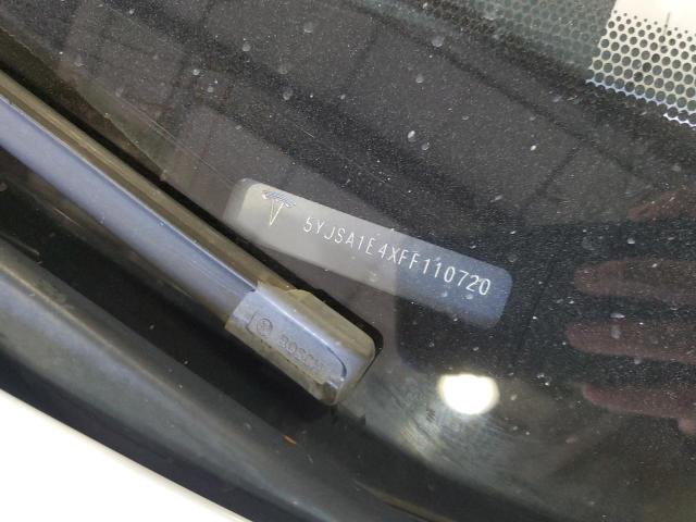 5YJSA1E4XFF110720 - 2015 TESLA MODEL S WHITE photo 12