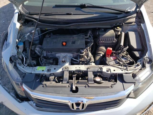 19XFB2F93CE363457 - 2012 HONDA CIVIC EXL SILVER photo 11