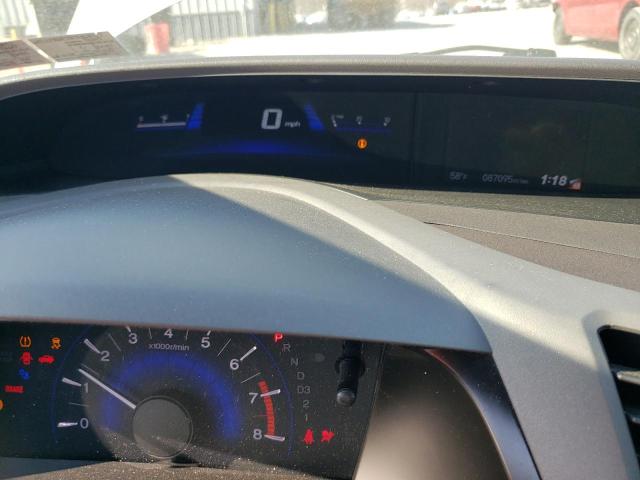 19XFB2F93CE363457 - 2012 HONDA CIVIC EXL SILVER photo 9