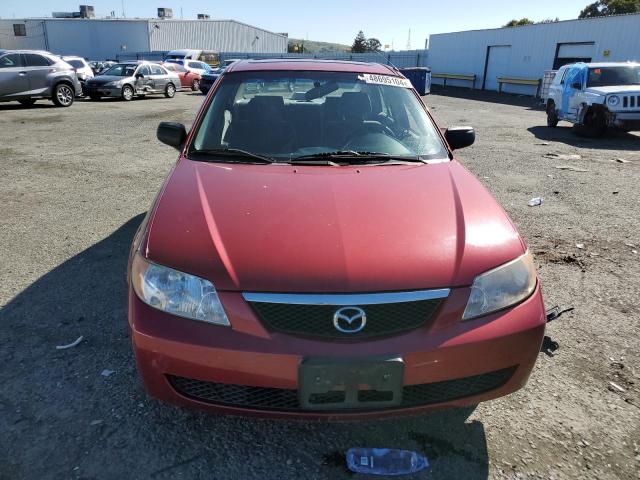 JM1BJ226610410967 - 2001 MAZDA PROTEGE LX RED photo 5