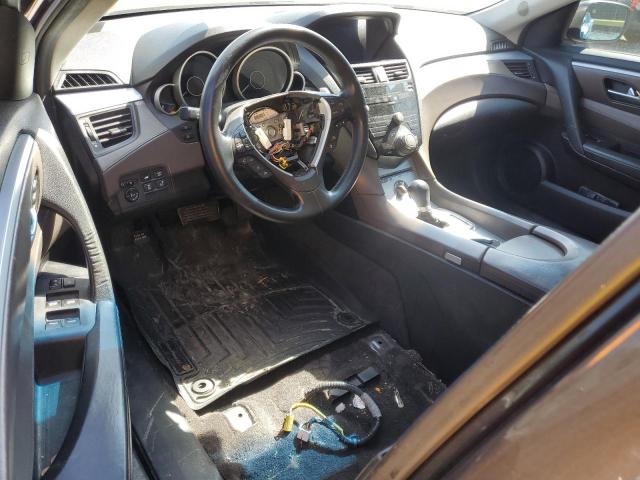 2HNYB1H66AH502711 - 2010 ACURA ZDX ADVANCE GRAY photo 8