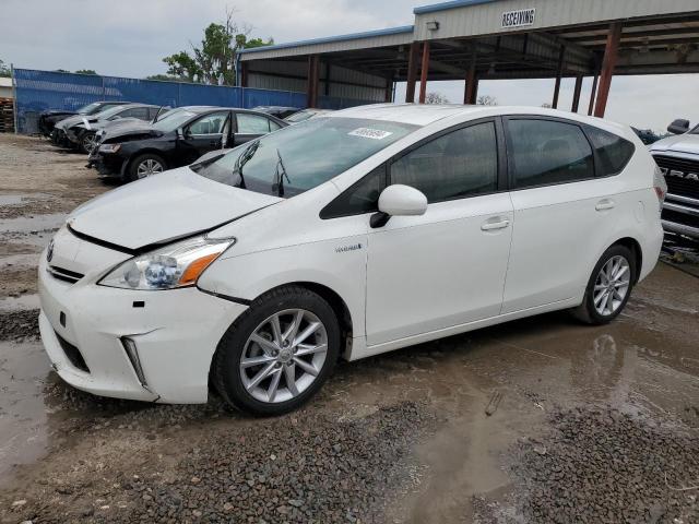 JTDZN3EU3C3175609 - 2012 TOYOTA PRIUS V WHITE photo 1