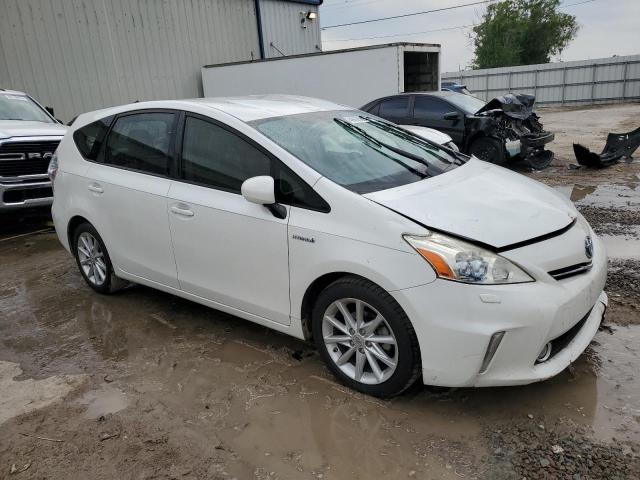 JTDZN3EU3C3175609 - 2012 TOYOTA PRIUS V WHITE photo 4