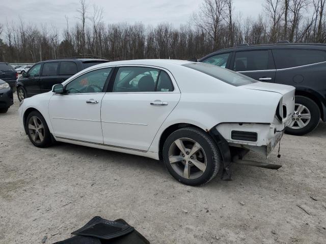 1G1ZC5E08CF171075 - 2012 CHEVROLET MALIBU 1LT WHITE photo 2