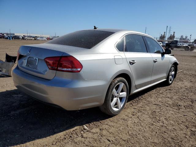 1VWBP7A31DC091903 - 2013 VOLKSWAGEN PASSAT SE SILVER photo 3